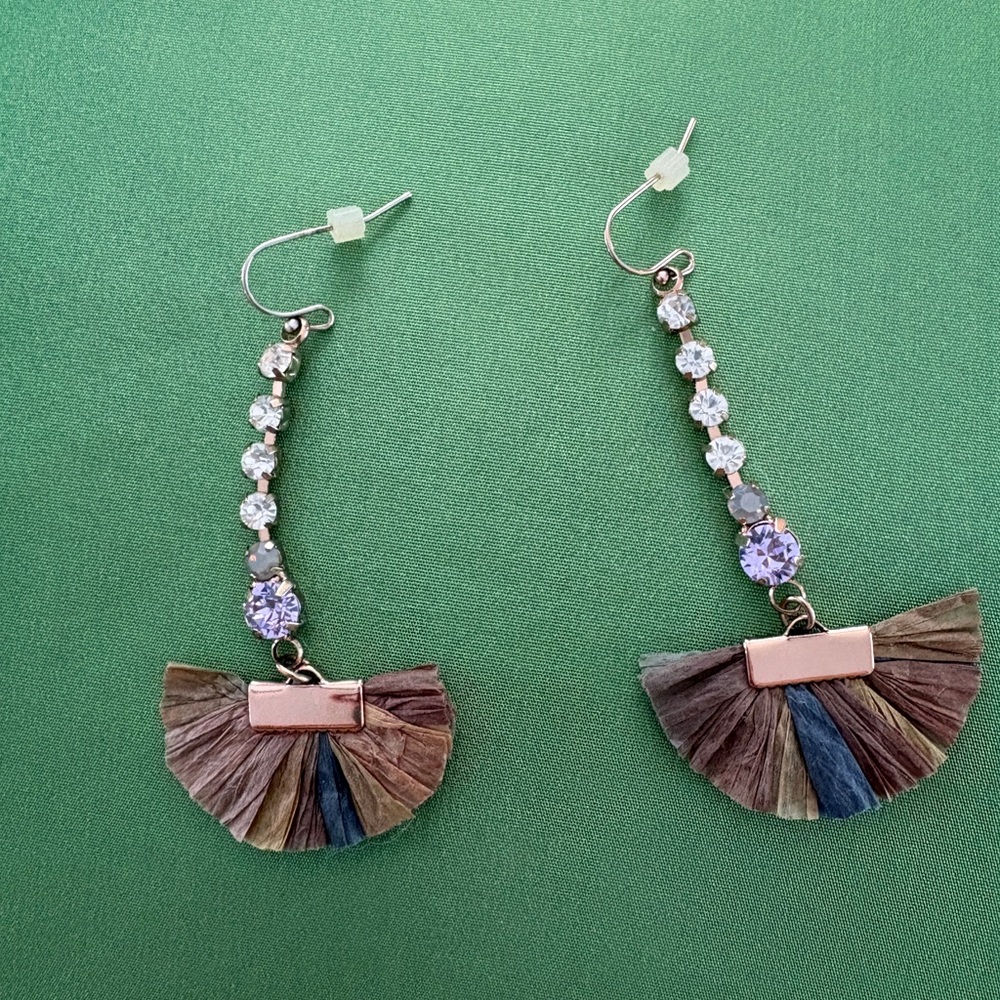 Elegant Multicolor Dangle Earrings